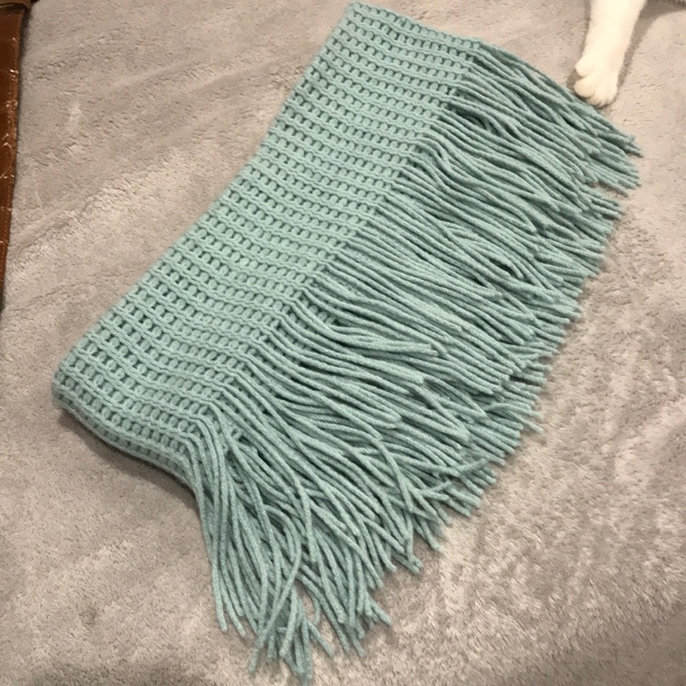 Blue Infinity Scarf